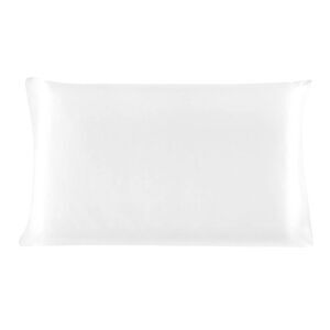 100% Charmeuse Pillowcase Pure Silk Soft Breathable Pillowcase King(20"x36")